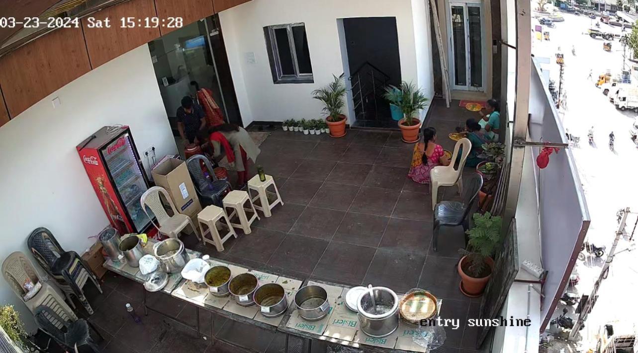 Sunshine Residency Hotel Mancherāl Exterior foto