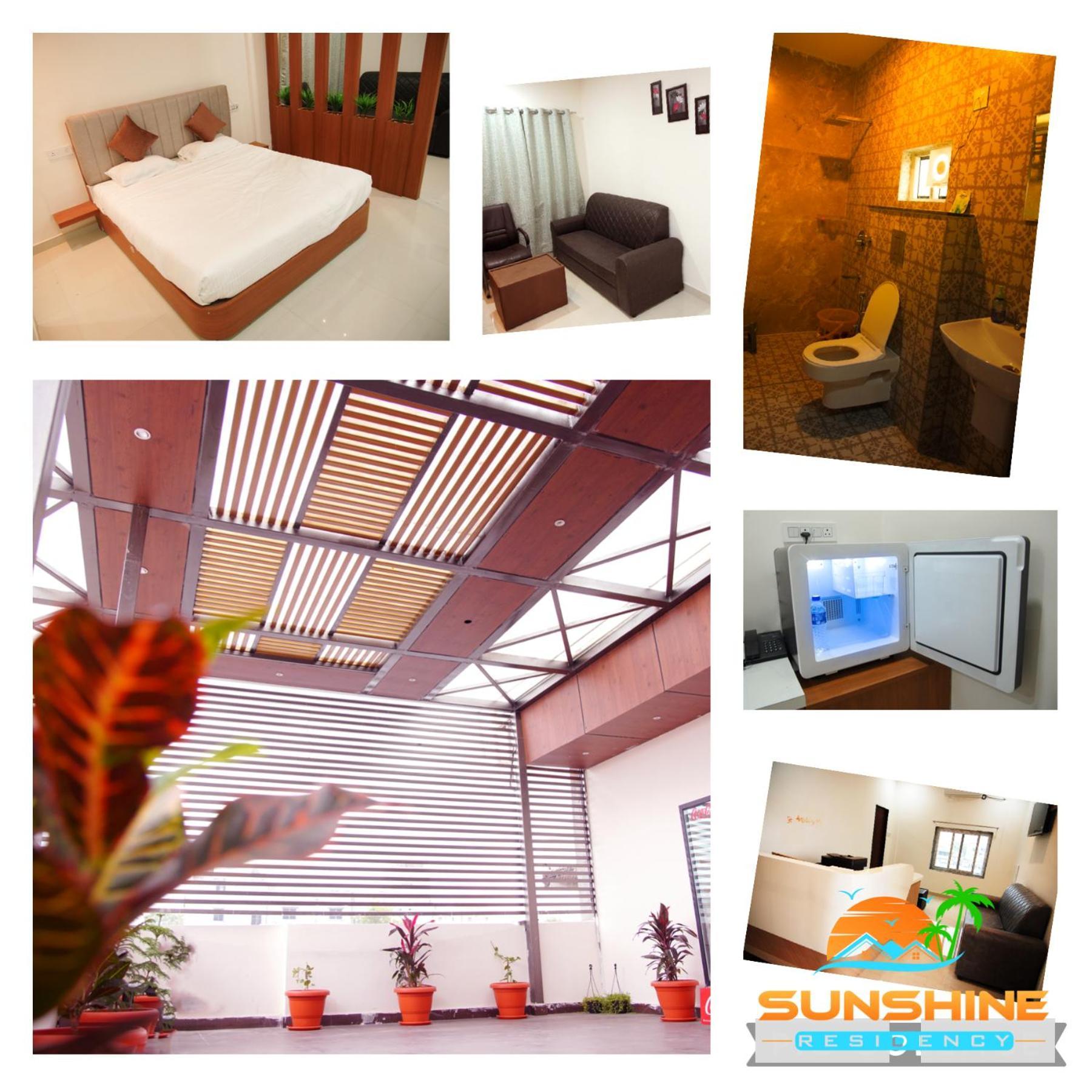 Sunshine Residency Hotel Mancherāl Exterior foto